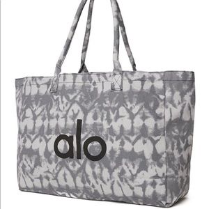NWT Alo Shopper Tote - Grey Tiedye